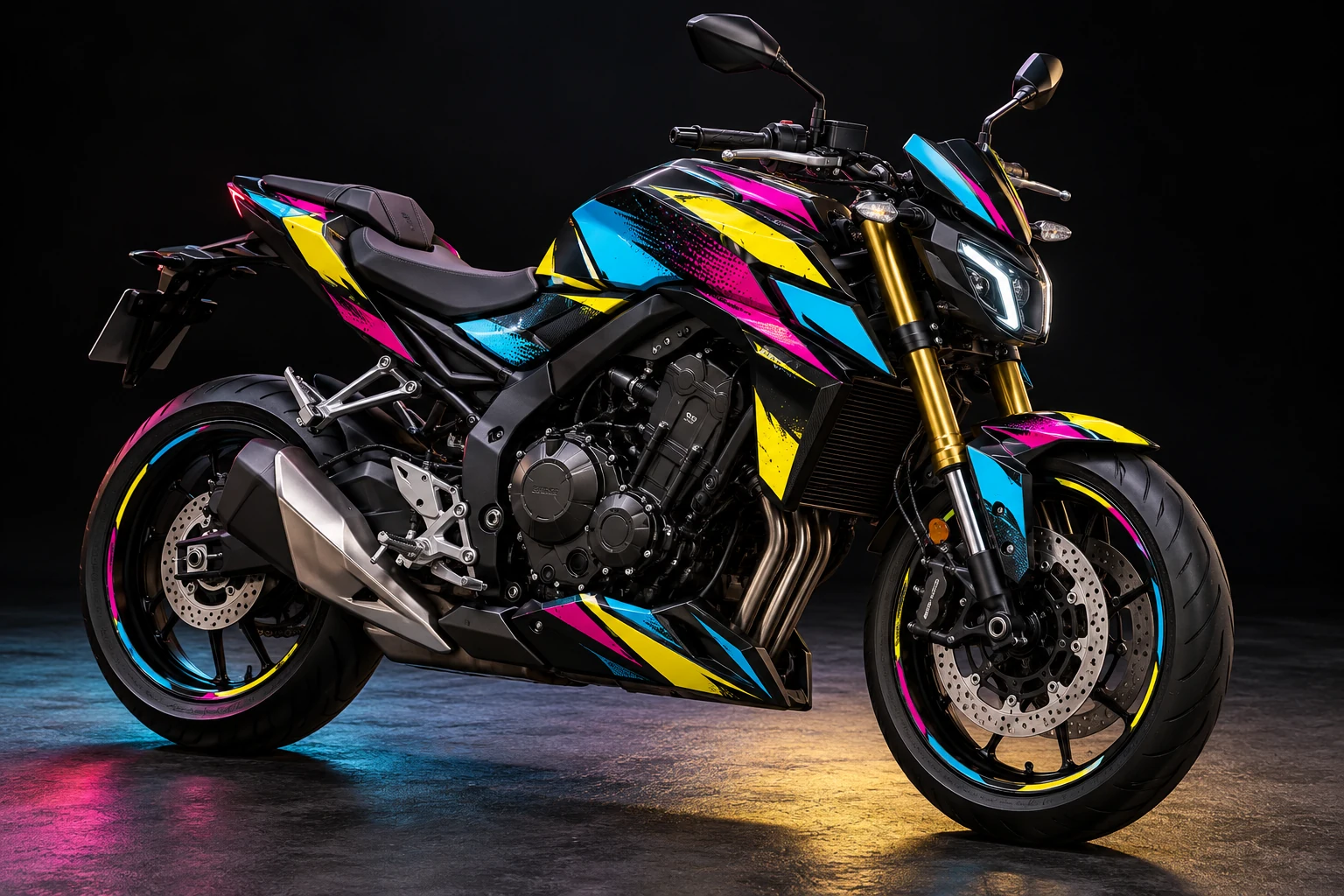Imagem ilustrativa de Adesivos e personalização de motos